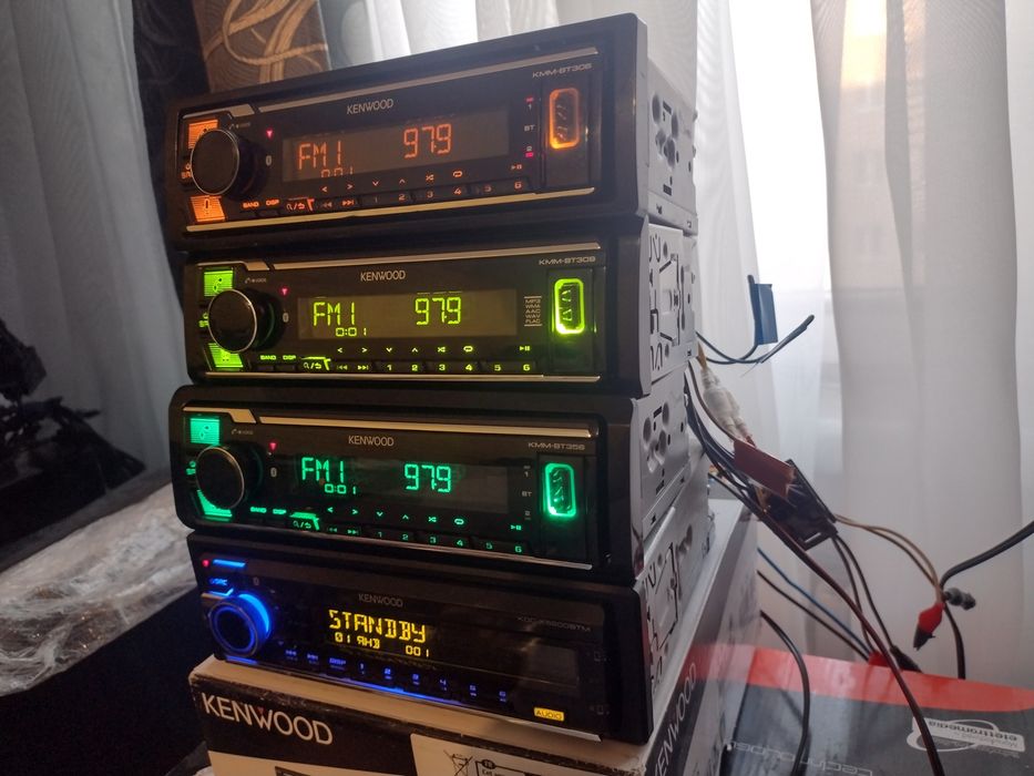 Автомагнитола процессорная Kenwood kmm 306