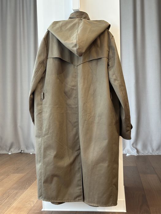 Плащ офіцерський з капюшоном 1975 р. тканина прогумована дощовик тренч