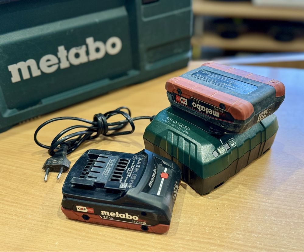 Młotowiertarka Akumulatorowa METABO BH 18 LTX BL 16 + 2x Aku 4.0Ah