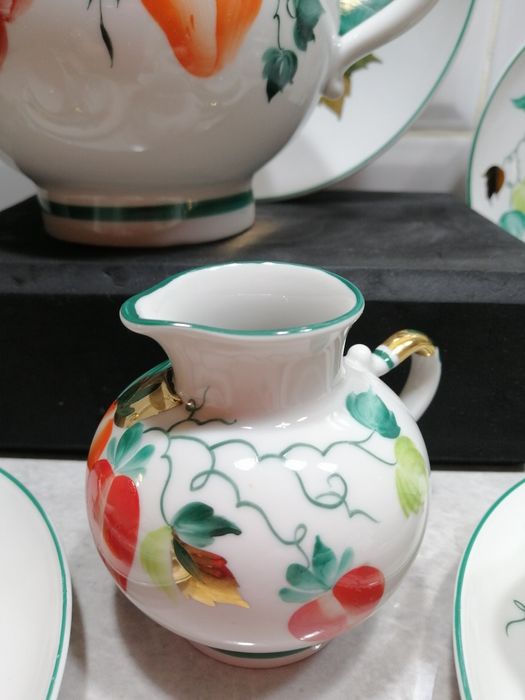 Serwis do herbaty,, Truskawki"porcelana Lomonosow ZSRR