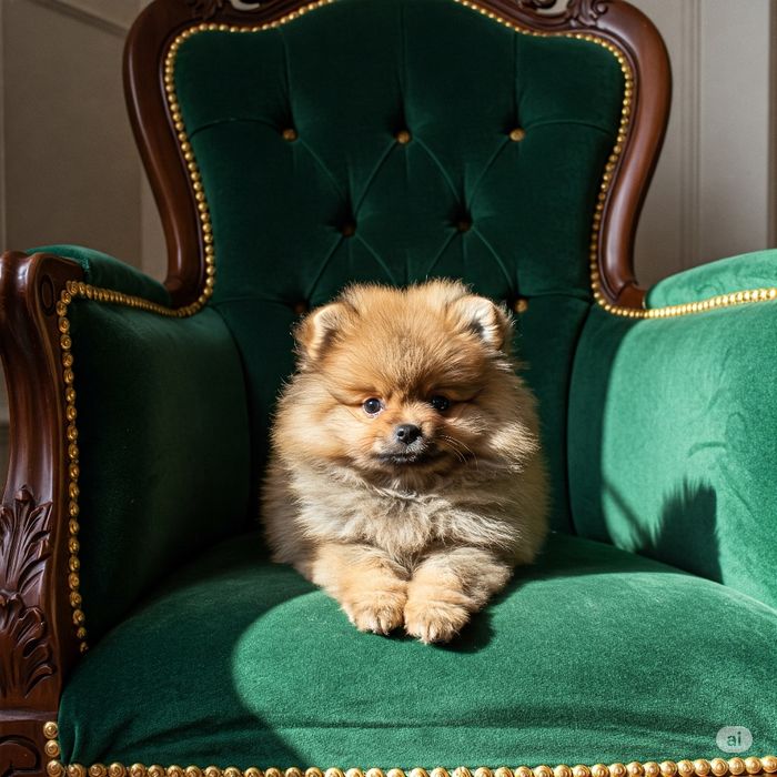 Вже готова до нової родини переїхати! Шпіц ! Растем