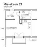 Nowa kawalerka 32,3 m² z balkonem Goleniów ul. Chopina bez prowizji