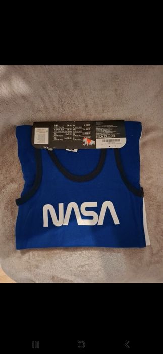 Podkoszulki chłopięce Nasa Spider Man 122 128 nowe z metką