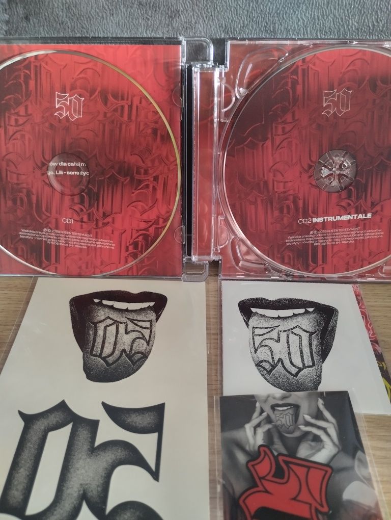 Peja slums Attack, hip hop 50 preorder - 2cd + autograf + gadżety