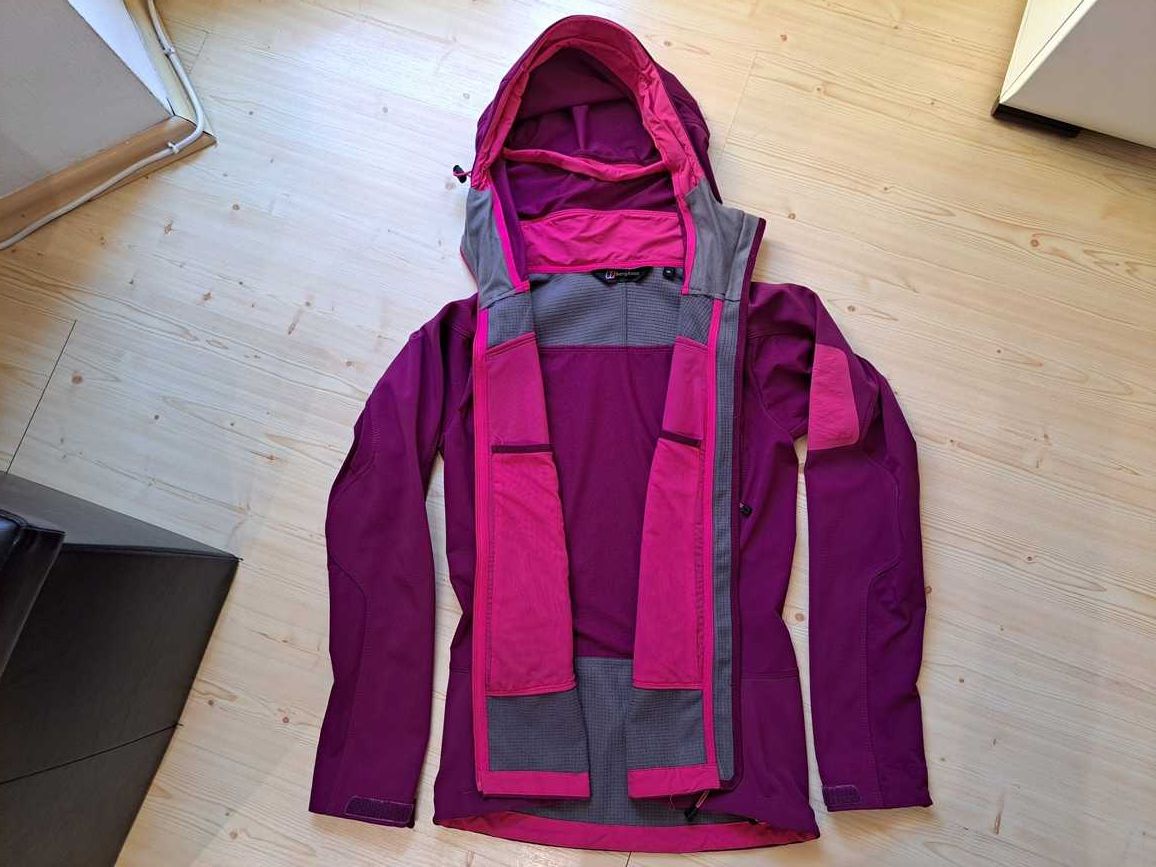 Berghaus M softshell kurtka damska gorska treking