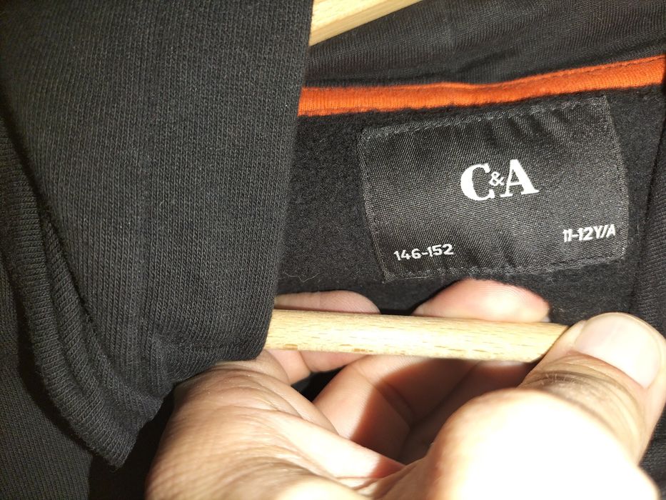 Bluza młodzieżowa z kapturem C&A rozm 146-152