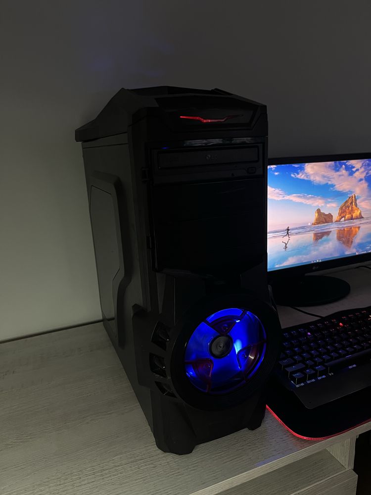 Komputer do gier Gamingowy AMD | GTX 1050Ti(MSI) | 8GB ram | 450GB SSD