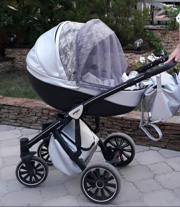 Коляска anex spor эксклюзивный выпуск/эко кожа