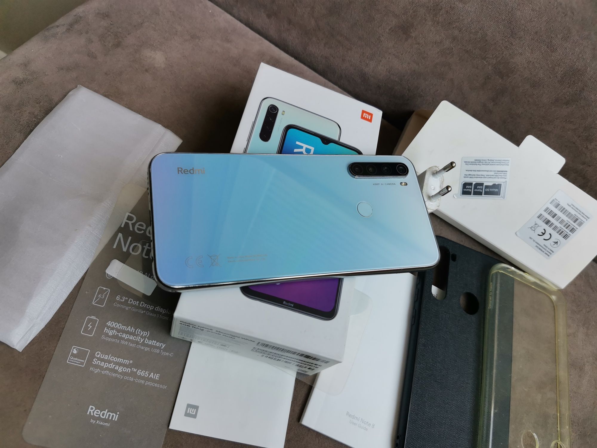 Xiaomi Redmi Note 8T NFC 4/64 в идеале как новый