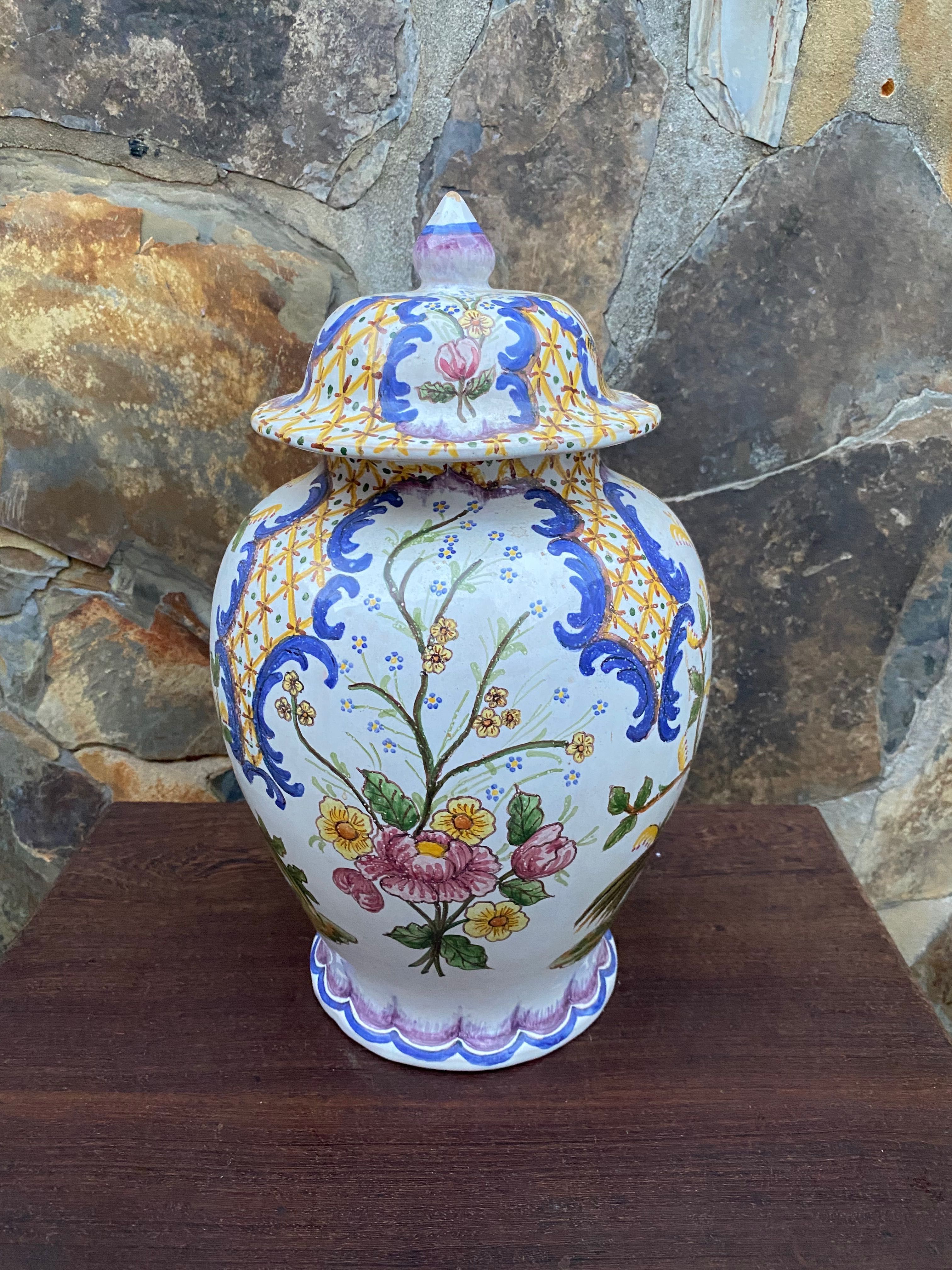 Pote Faiança F.F.A. Marquês Antigo 46 cm