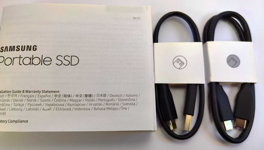 Зовнішній SSD Samsung T7 Shield Black 1TB (MU-PE1T0S/EU)