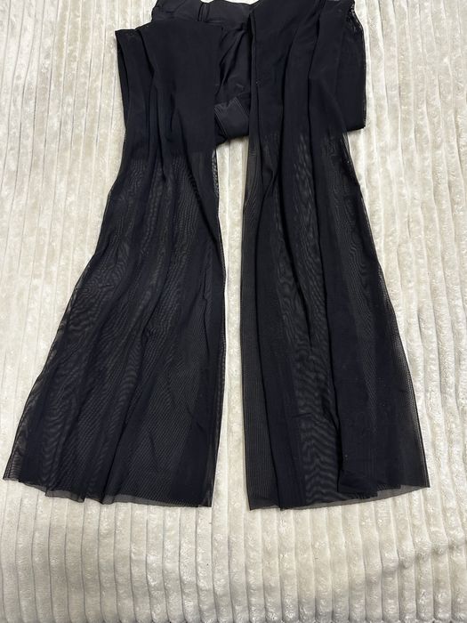 Craze штани в сітку кльош для танців hight heels прозорі з шортиками