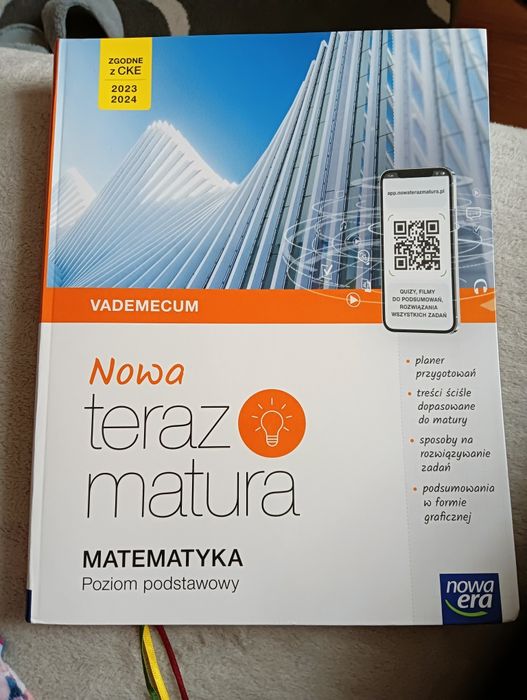 Książka szkolna matematyka