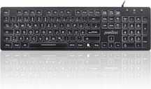 Perixx Periboard-317, przewodowa klawiatura z podświetleniem LED