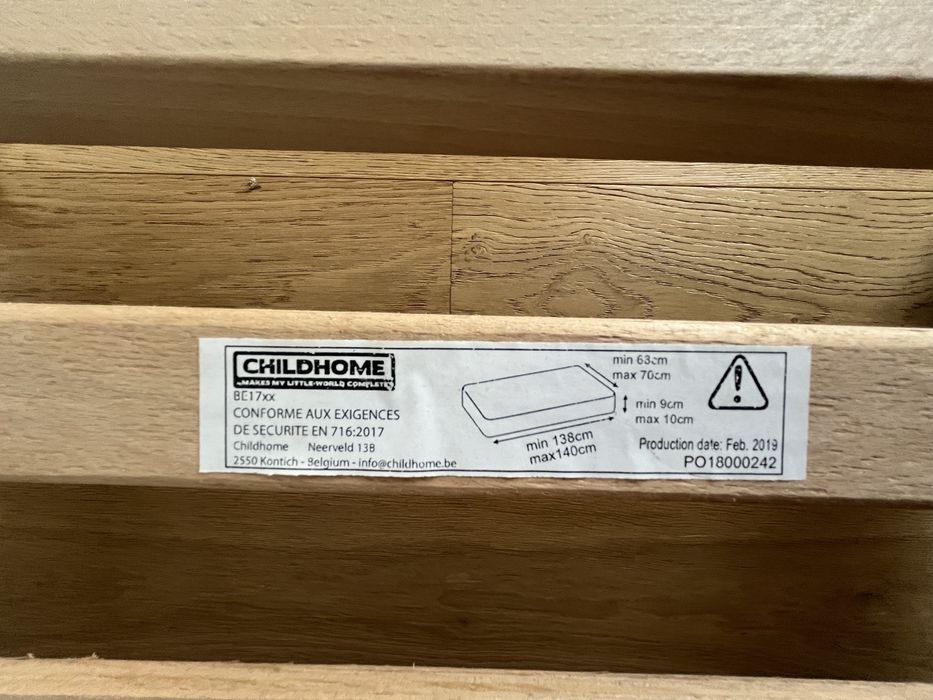 Cama / Berço evolutivo e colchão