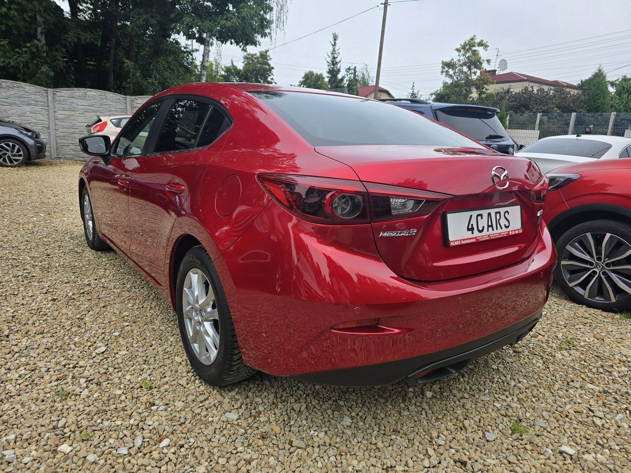 Mazda 3 100% Oryginał.Serwis Aso.Piekne Bordo Wart Zakupu.