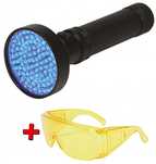 Latarka Uv 100Led Tester Do Klimatyzacji Bursztynu