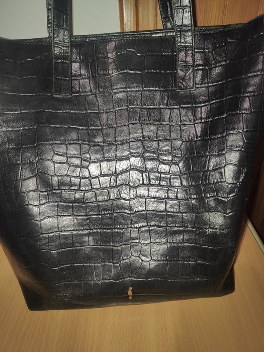 Shopperka Ochnik skóra naturalna