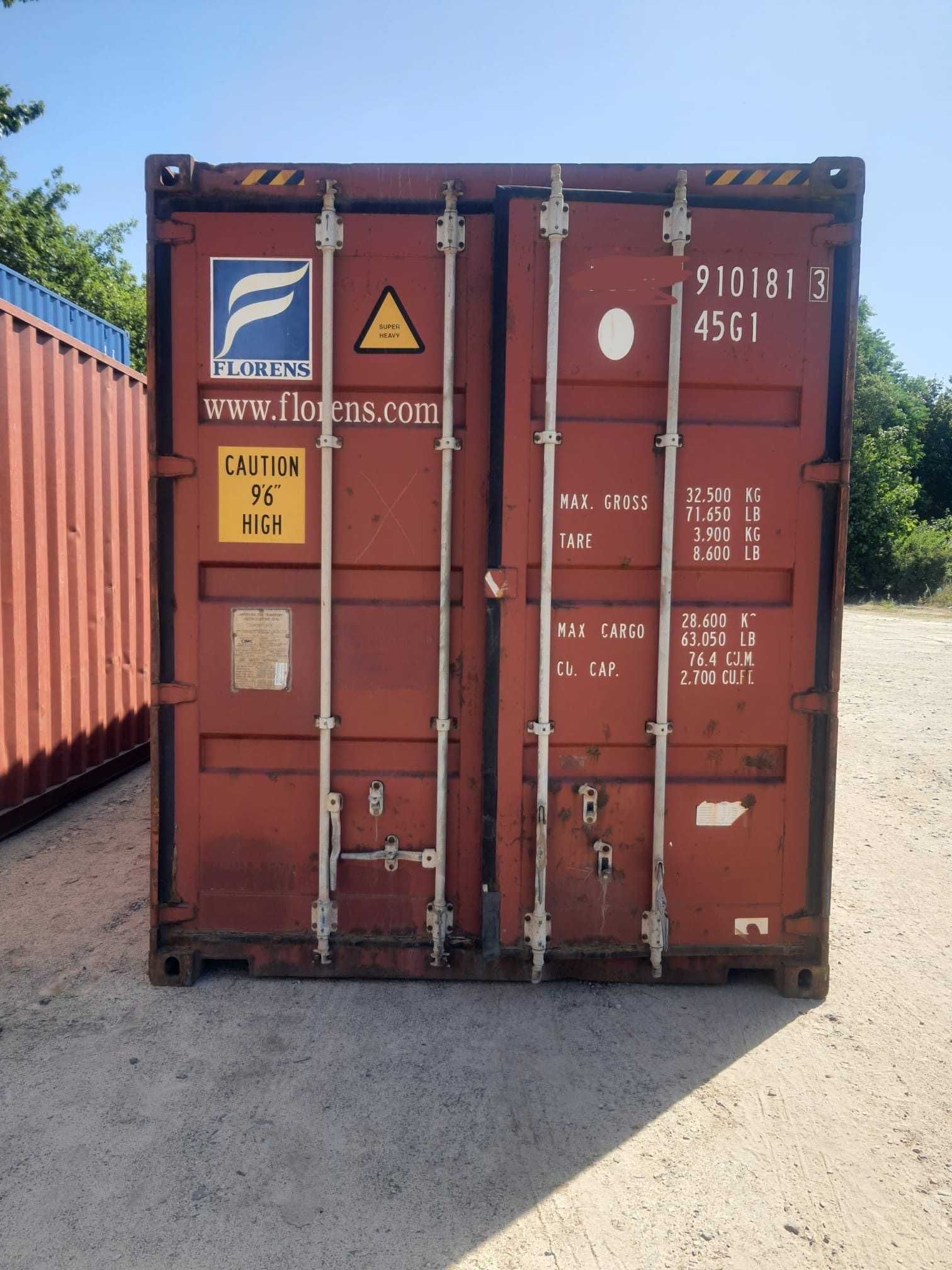 Kontener morski 40HCCW