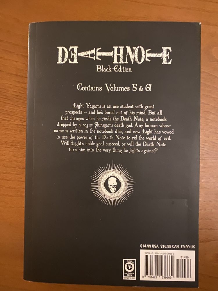 Death note Black edition volume 1 e volume 3