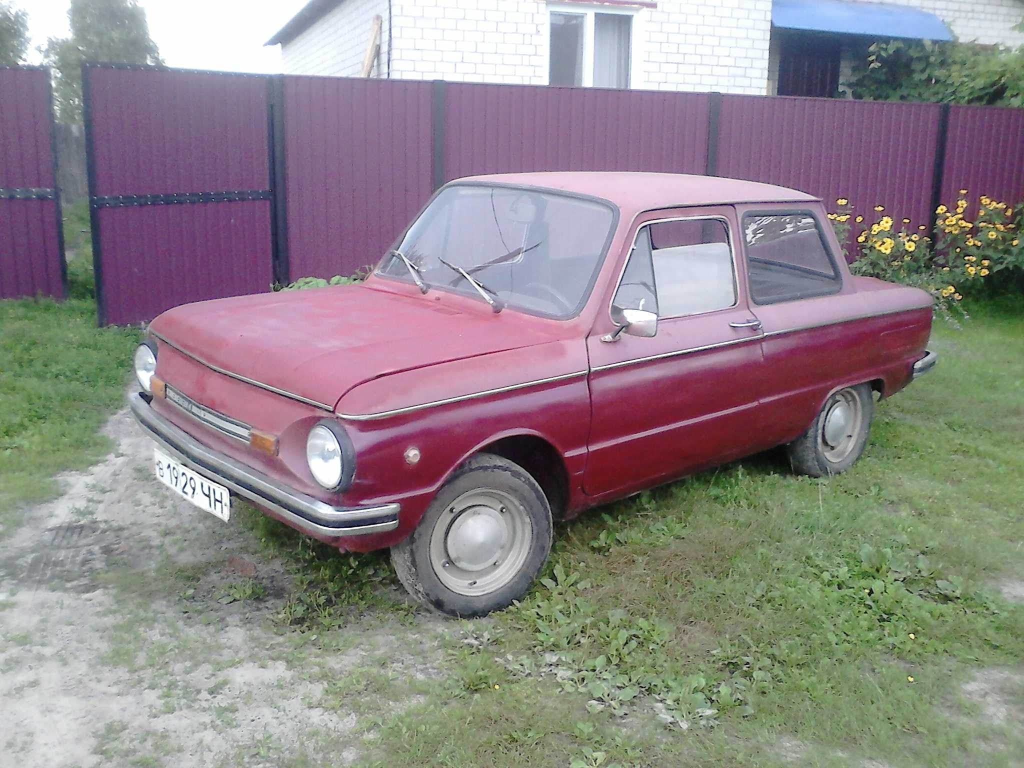 Автомобиль ЗАЗ 968м в хорошем состоянии , на ходу.
