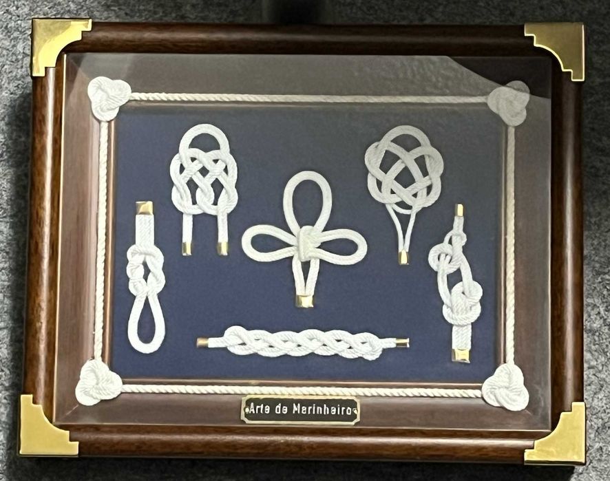 Quadros de nós arte de marinheiro