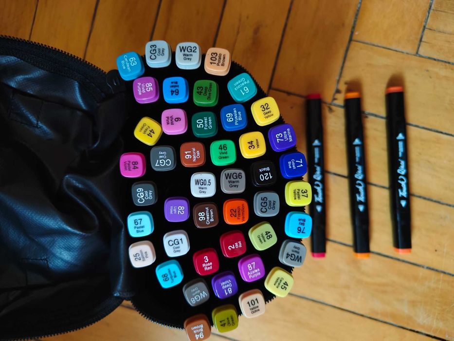 Набір маркерів скетч фломастери 48 шт