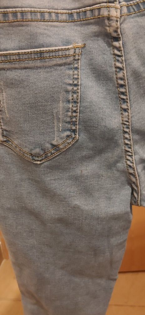 Spodnie jeans kabaretki rozmiar 38