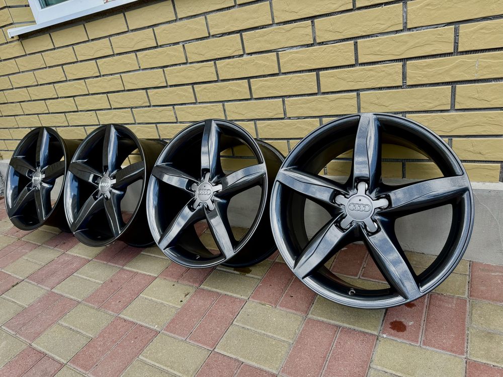 Диски R18 5.112 ET47 8J цо 66.6 оригінал а4 б8 а6 пассат гольф тоуран