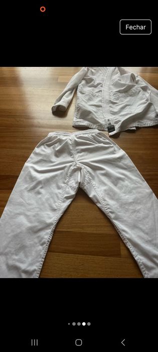Fato de Judo Kimono branco