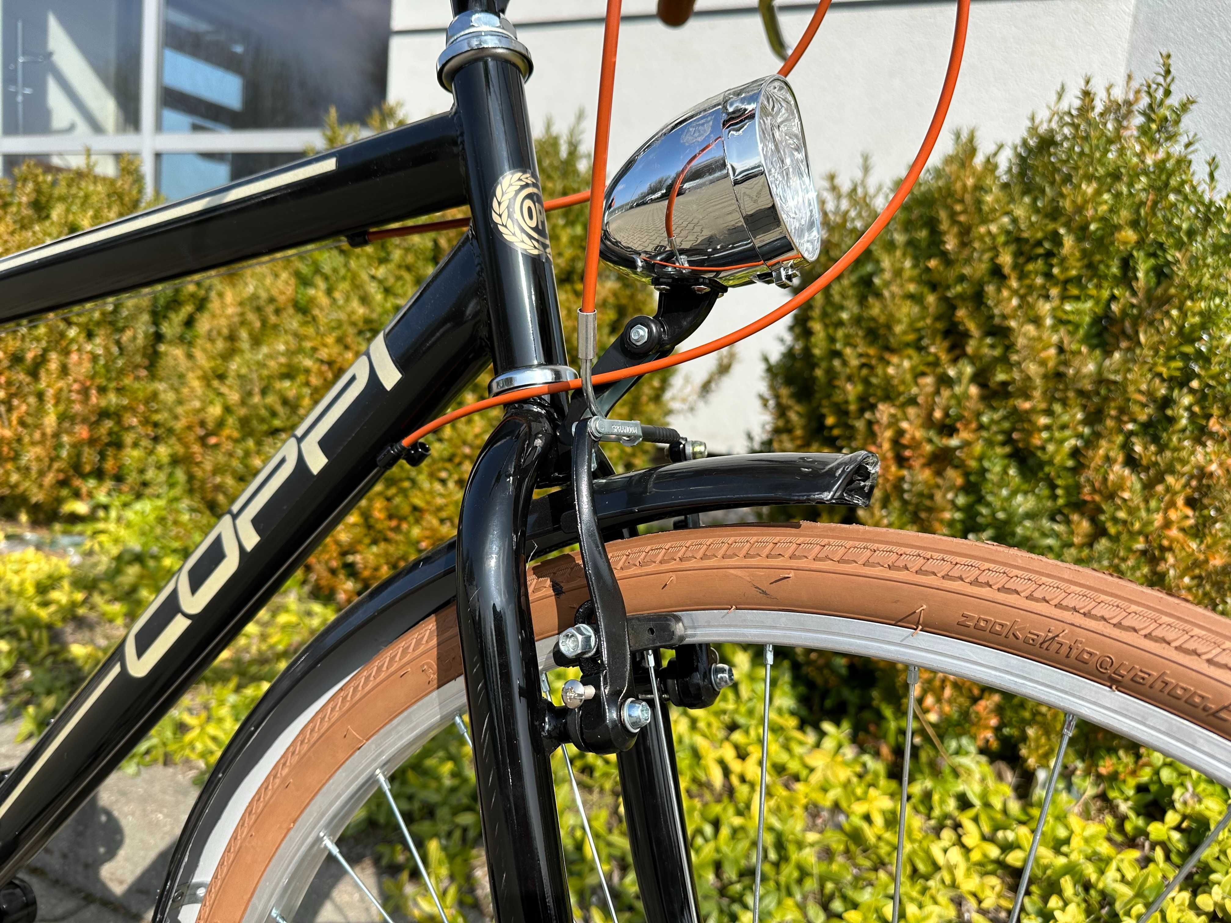 Klasyczna męska holenderka RETRO COPPI HOLLAND, miejski, 6s Shimano