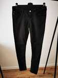 Czarne spodnie jeansowe super skinny rurki Bershka M/L 38/40