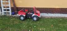 Rolly Toys Unimog Straż Pożarna pojazd na pedała traktorek