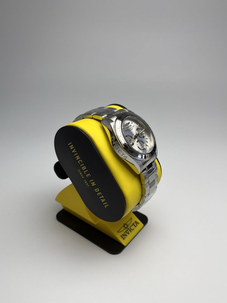 Invicta 14381, invicta chronograph, сріблястий чоловічий годинник