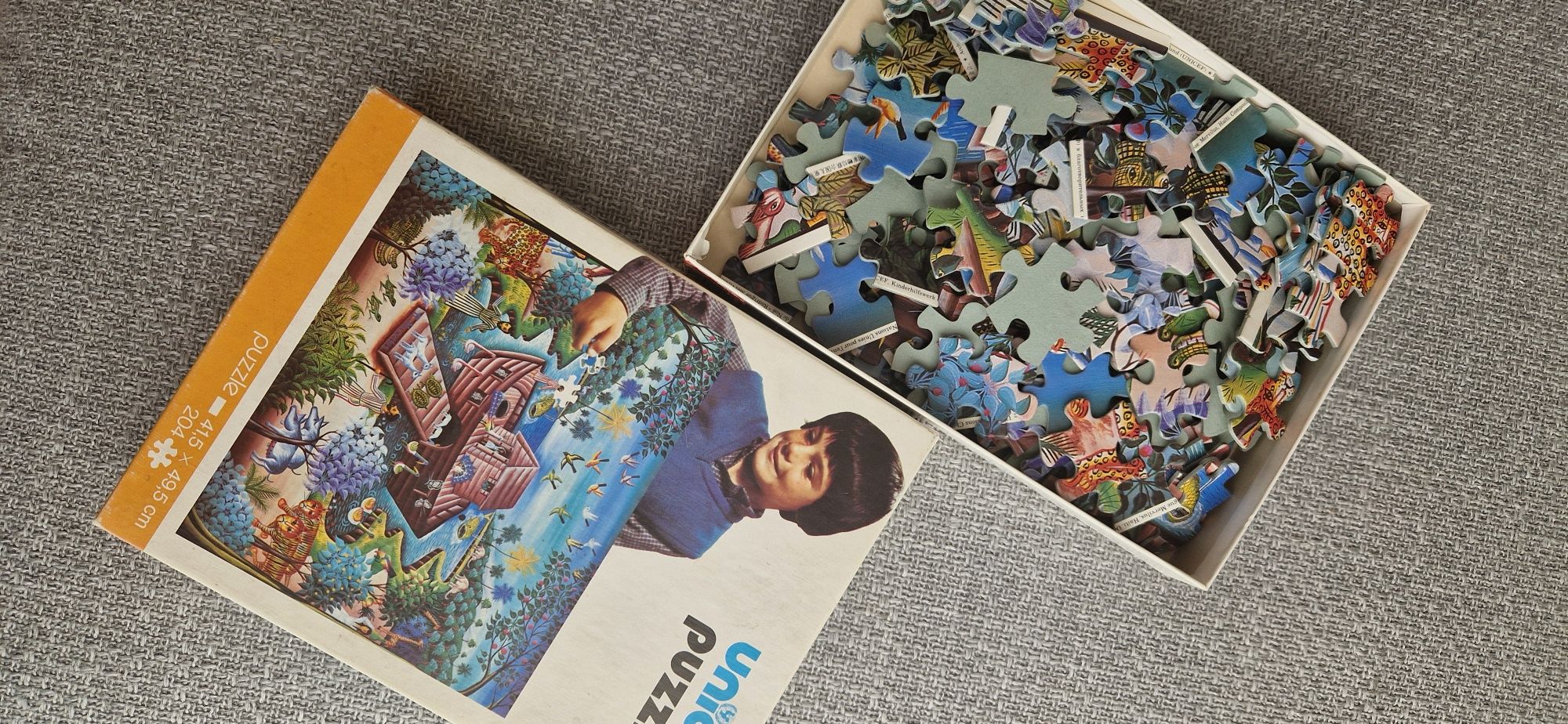 Puzzle Unicef Arka Noego - unikat