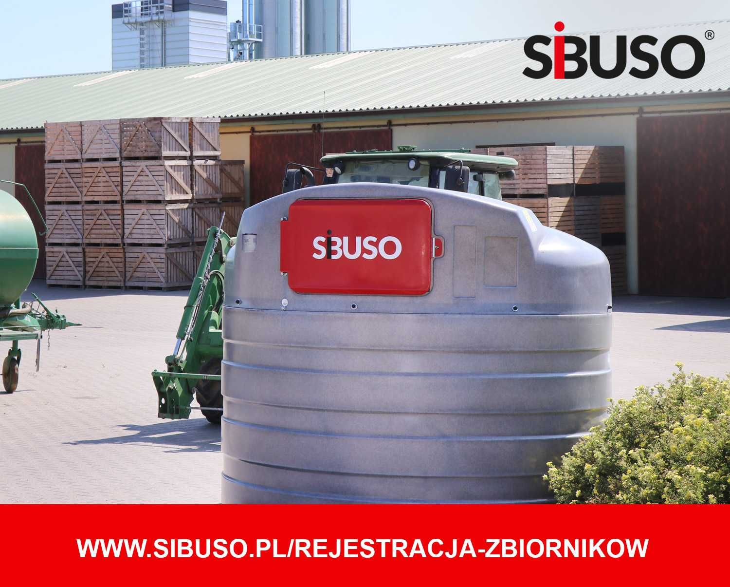 Zbiornik paliwo olej napędowy SIBUSO 5000L 5 lat gwarancji na pompę!!!