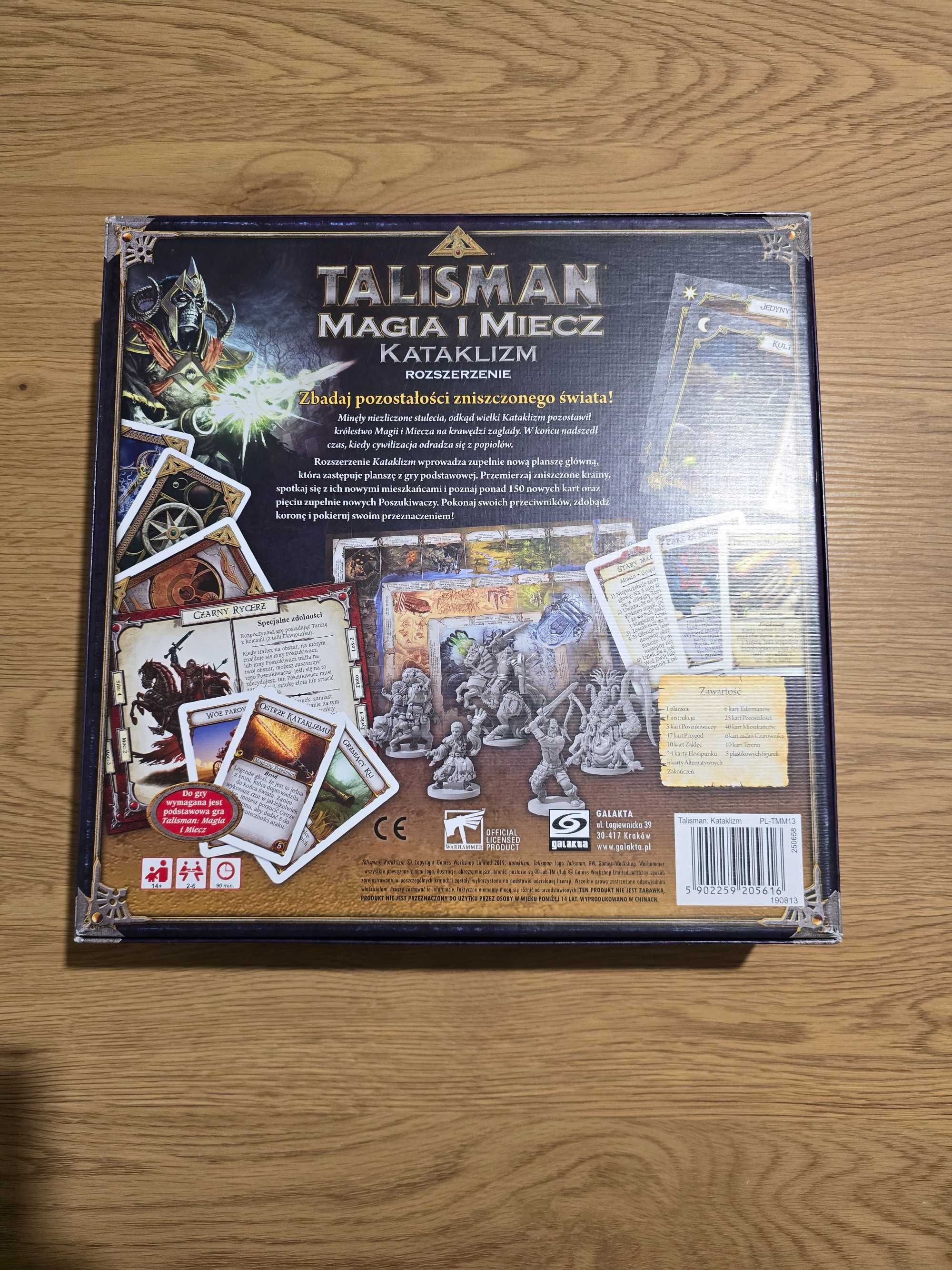 Gra planszowa Talisman Magia i Miecz Kataklizm