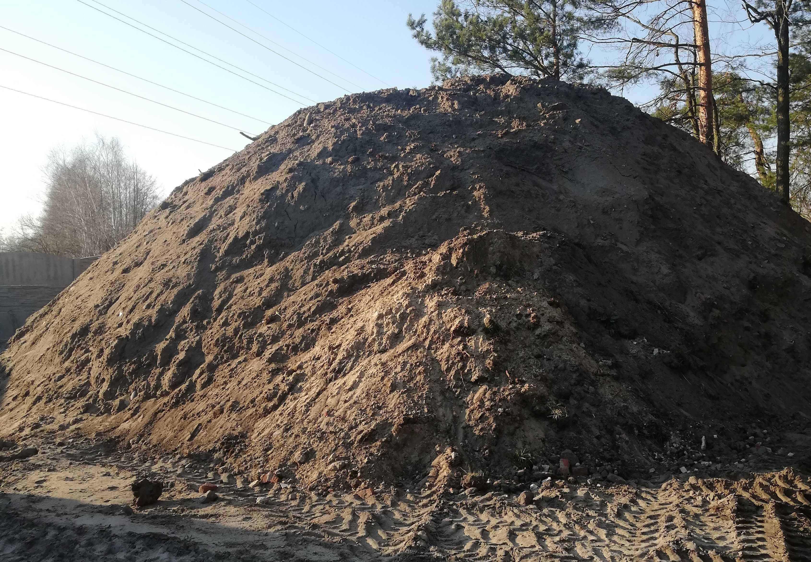 Piasek Pospółka Żwir Ziemia Kruszywo Tłuczeń Beton Grys Kamień Koparka