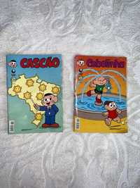 Revistas: Cascão e Cebolinha