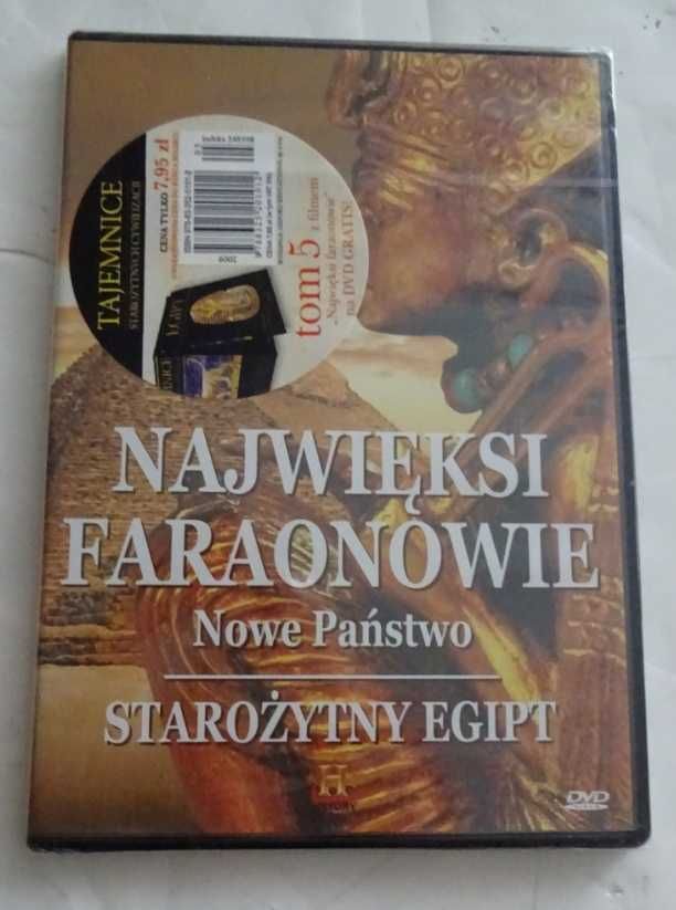 Najwięksi Faraonowie - Nowe Państwo - Starożytny Egipt - Płyta DVD