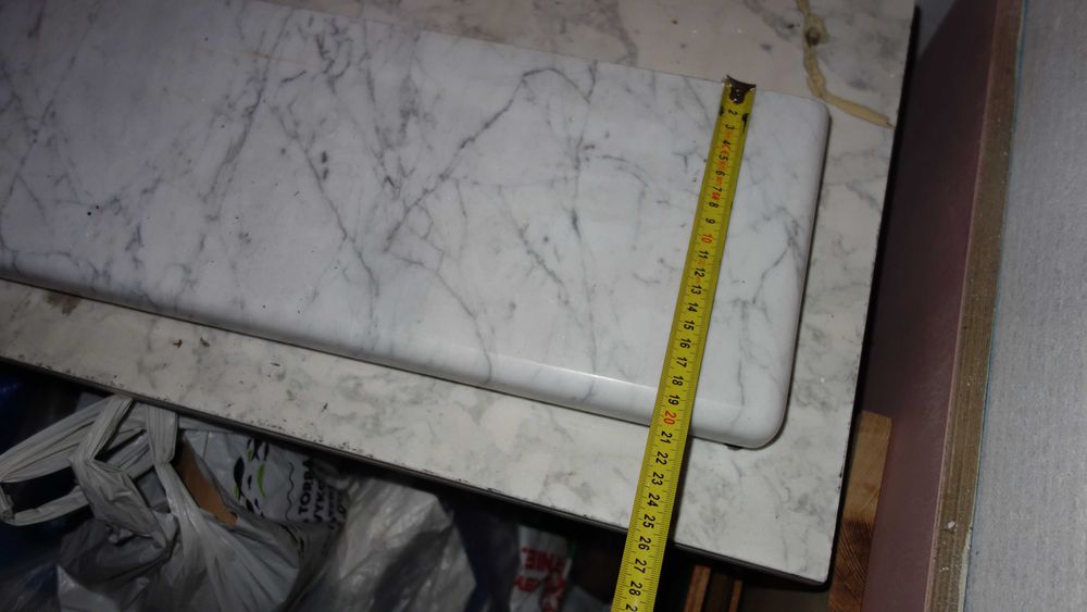 Parapet marmurowy 116x20x3cm