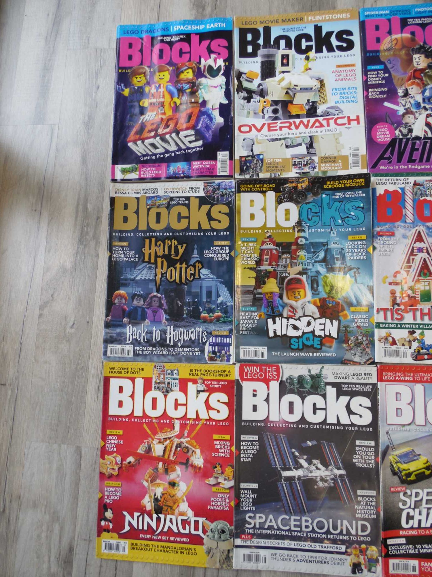 Revistas Blocks da LEGO