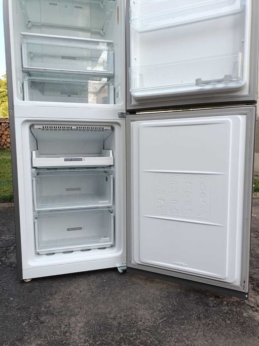 холодильник Whirlpool 2 метри Нержавійка