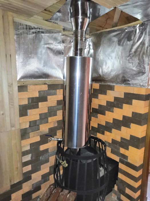 Производство и монтаж дымоходов! Скидка до 25%! AISI 304, 321, 430