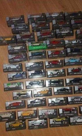 Colecção carros miniatura Welly Super9 -80 unidades