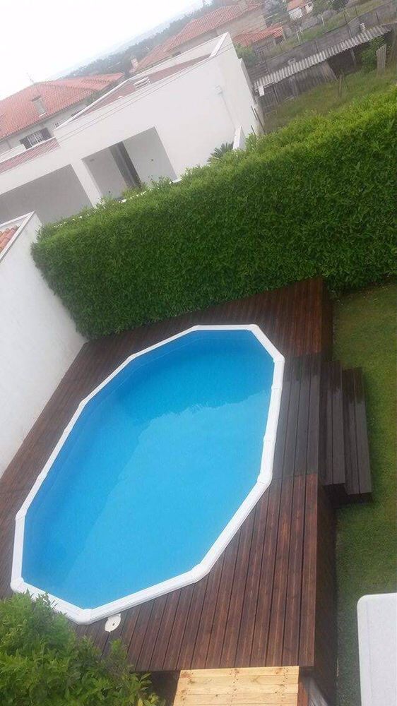 Montagem de piscinas