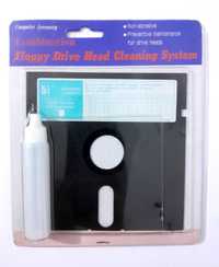 Kit de limpeza de disquetes 5 1/4 (usado/incompleto)