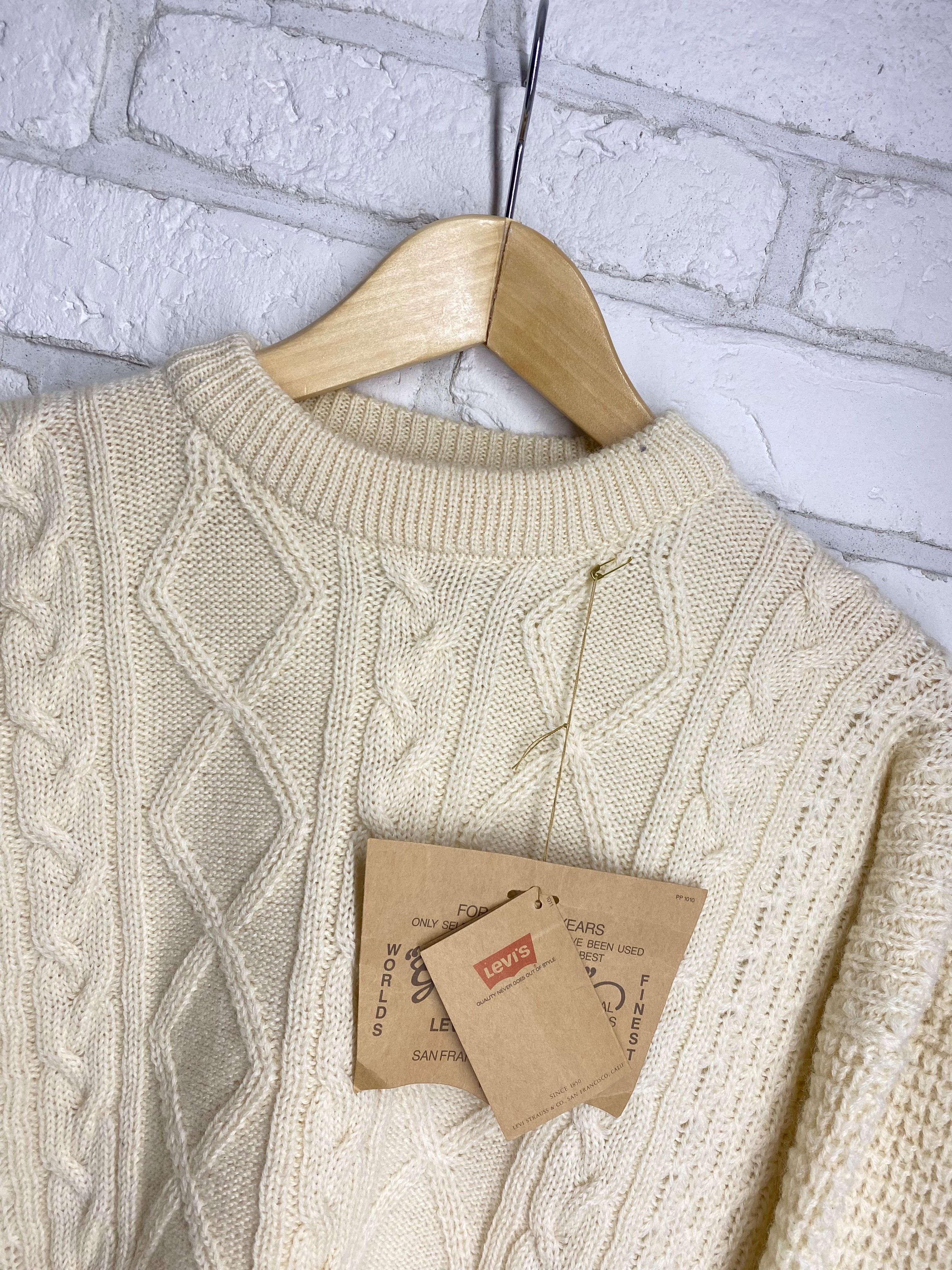 Vintage sweter Levi's white tag