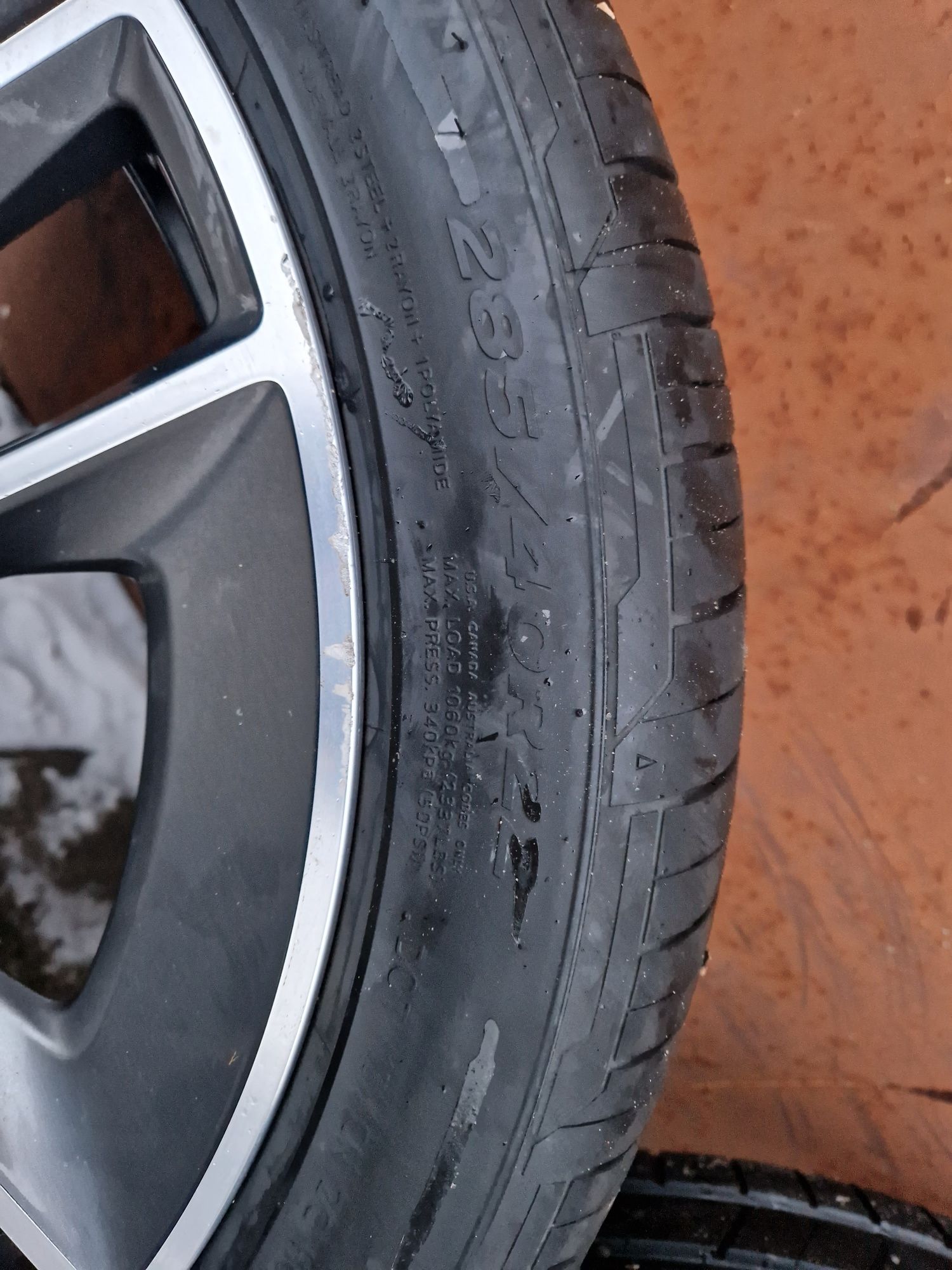 Oryginalne Koła Mercedes GLE GLS AMG W167 325/35R22 285/40R22 Hankook