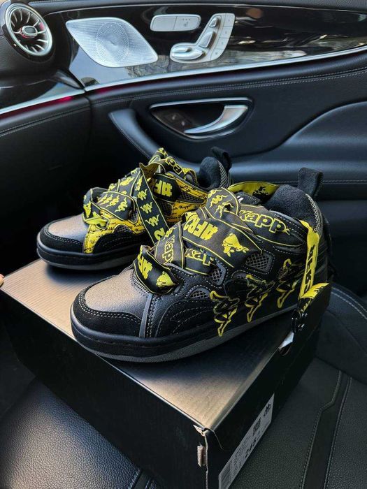 Кросівки Kappa Fatty Black/Yellow premium